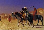 Jean-Leon Gerome, Arabs Crossing the Desert